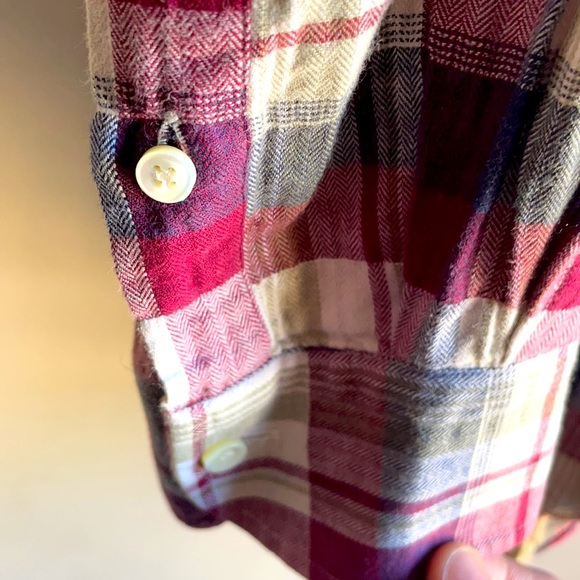 Boglioli Long-Sleeve Plaid Button Down - Picture 4 of 6